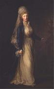 Anton Graff Portrait of Princess Louise Augusta of Denmark Spain oil painting artist